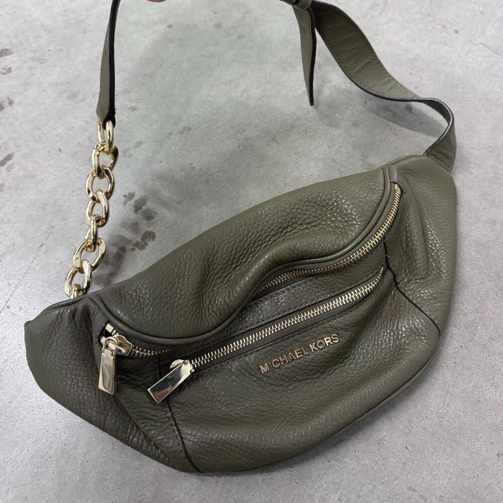 Michael Kors Leather Belt Bag
